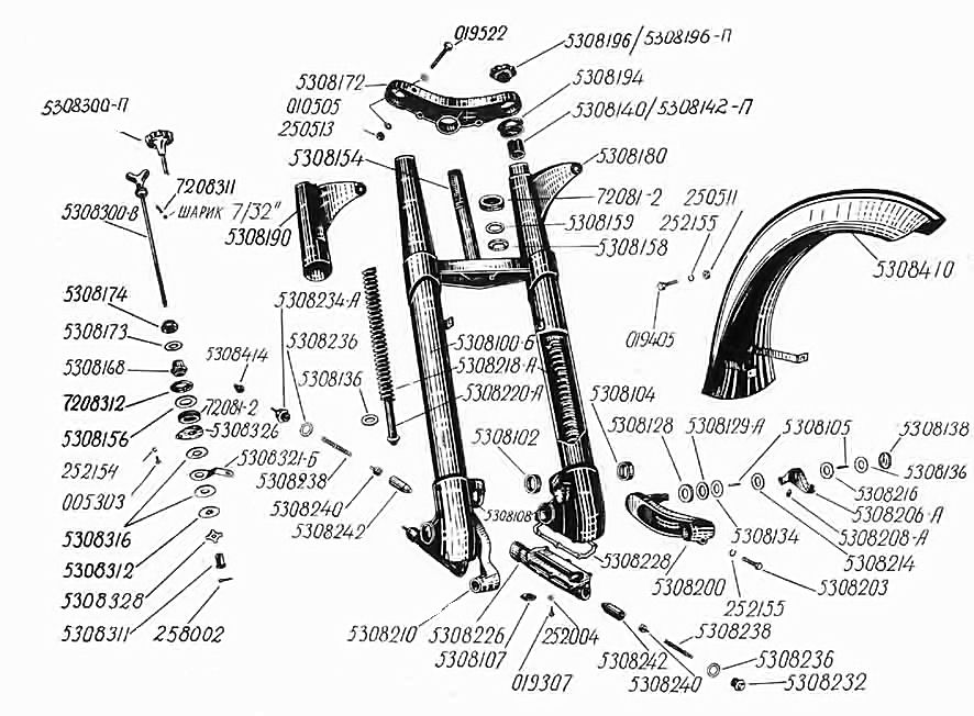 Leading link fork BCozz